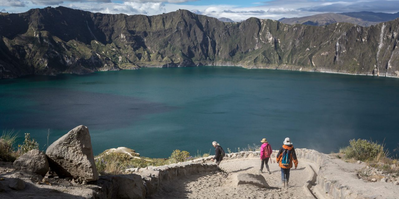 Quilotoa Crater Lake